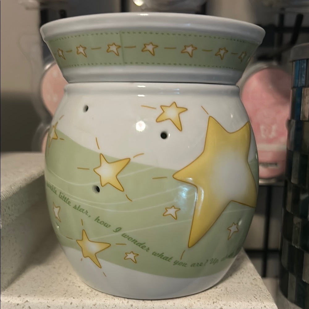 Starry Night Ceramic Warmer
